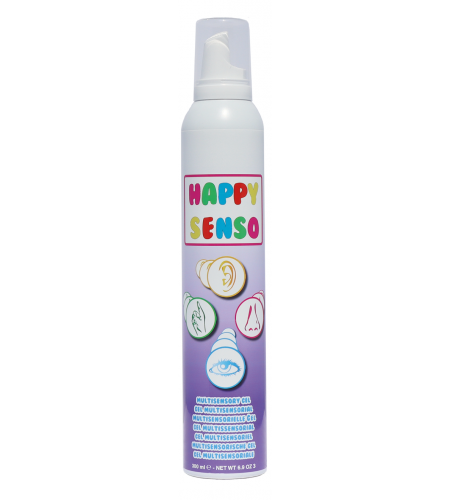 Espuma Multissensorial Happy Senso Original - Merry-Berry (Sem Cor) 300 ml
